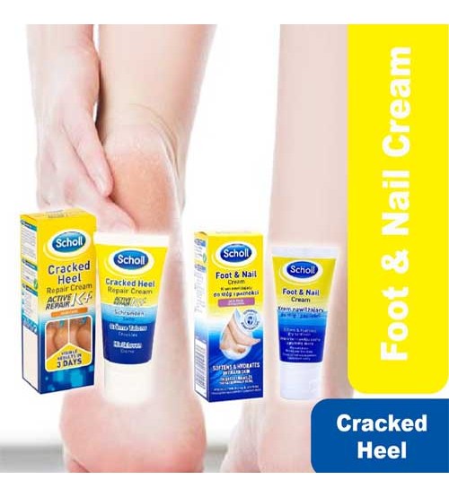 Repair Dry Cracked Heels Sccholl Foot and Nail Cream 60ml
